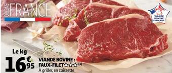 Auchan Viande bovine : faux-filet offre
