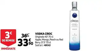 Ciroc vodka