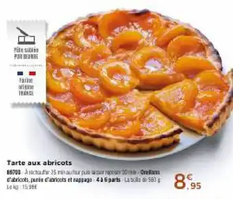 Thiriet Tarte aux abricots offre