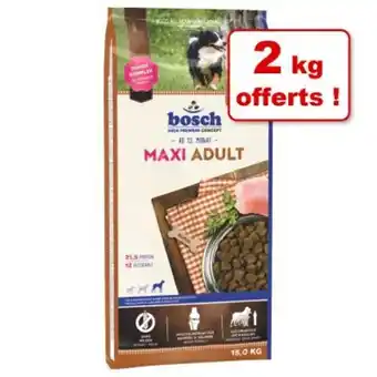 Croquettes bosch pour chien 15 kg + 2 kg offerts !