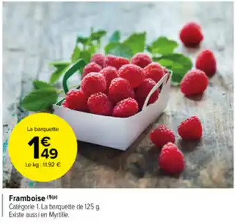 Carrefour Market Framboise offre