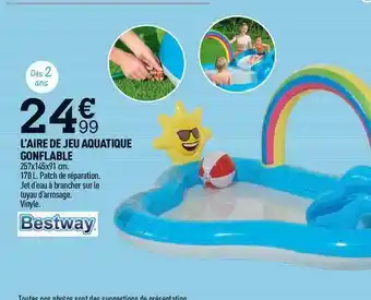 Centrakor Bestway L'air De Jeu Aquatique Gonflable offre