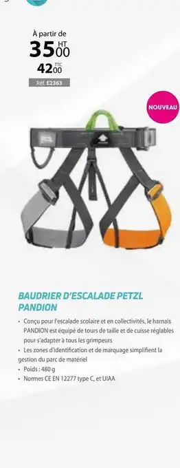 Baudrier D'escalade Petzl Pandion