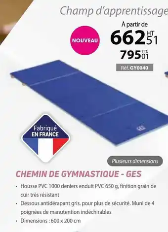 Casal Sport Chemin De Gymnastique - Ges offre