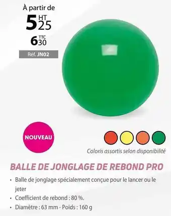 Casal Sport Balle De Jonglage De Rebond Pro offre
