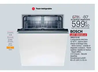 Lave-vaisselle Bosch