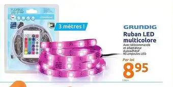 Action Ruban Led Multicolore Grundig offre