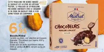 Bi1 Biscuits Mistral offre