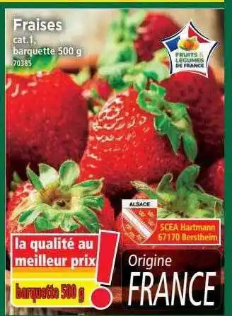 Norma Fraises offre