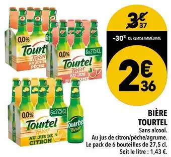 Supeco Tourtel bière offre