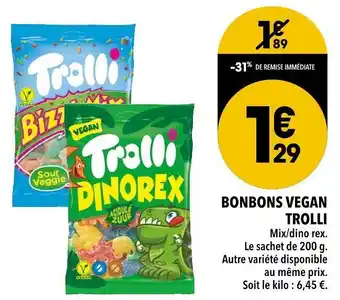 Trolli bonbons vegan