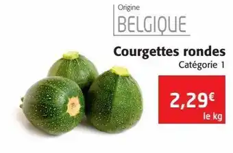 Colruyt Courgettes rondes offre