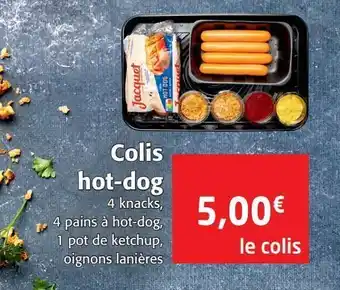 Colruyt Colis hot-dog offre