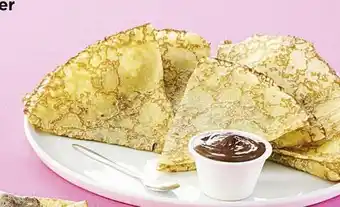 Casino Supermarchés Crepes recette au nutella offre