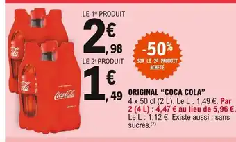 E.Leclerc Express Original "Coca Cola" offre