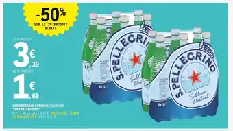E.Leclerc Express Eau Minérale Naturelle Gazeuse "San Pellegrino" offre