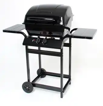 Leroy Merlin Barbecue au gaz, 2 brûleurs, noir offre
