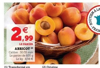 Super U Abricot offre