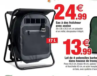 Sac Ă Dos FraĂcheur Avec Assise