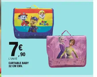 E.Leclerc Cartable Baby 32 Cm ENV. offre