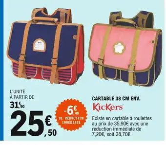 Cartable 38 cm Env.
