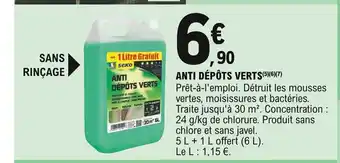 E.Leclerc Anti Dépôts Verts offre