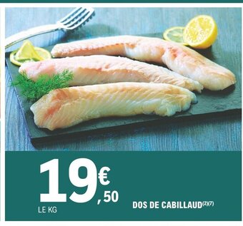 E.Leclerc Dos De Cabillaud offre