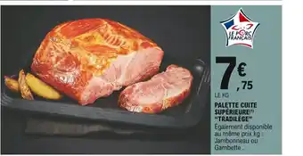 E.Leclerc Palette Cuite Supérieure "Tradilège" offre