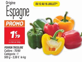 Netto Poivron Tricolore offre