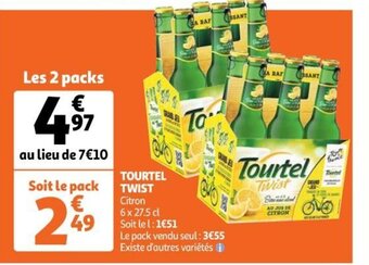 Auchan Supermarché Tourtel Twist offre