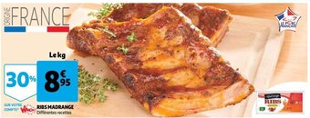 Auchan Supermarché Ribs Madrange offre