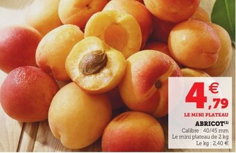Super U Abricot offre