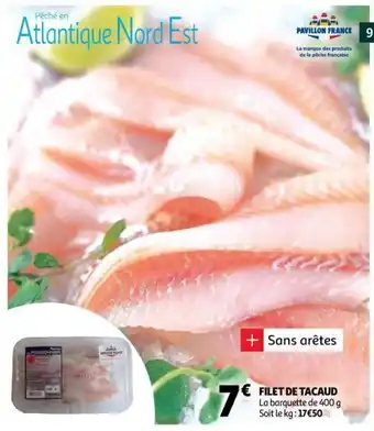 Auchan Supermarché Filet de Tacaud offre
