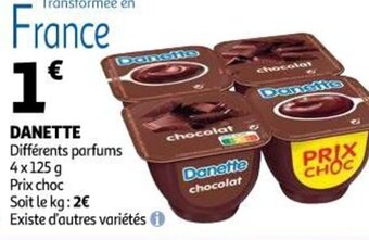 Auchan Supermarché Danette offre
