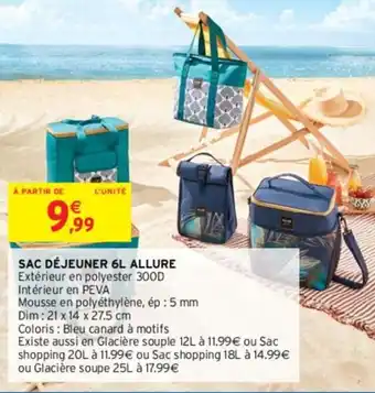 Intermarché Sac déjeuner 6L allure offre