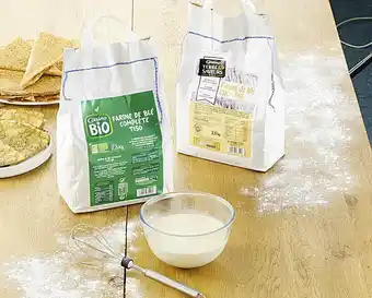 Casino Supermarchés Casino Sac de farine de blé bio offre