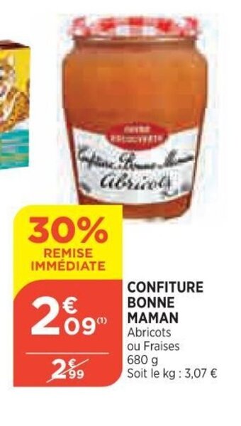 Bi1 Bonne Maman Confiture offre