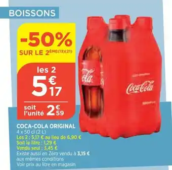 Bi1 Coca-Cola Original offre