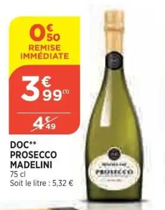 Bi1 DOC Prosecco Madelini offre