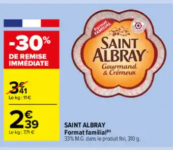 Carrefour Market Saint Albray Format familial offre