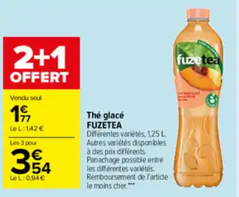 Carrefour Market Thé glacé offre
