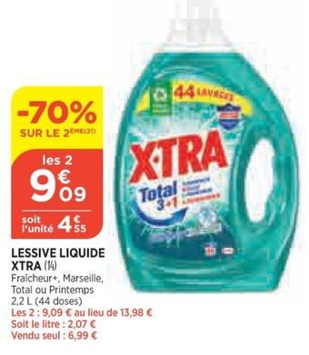 Bi1 Xtra Lessive Liquide offre