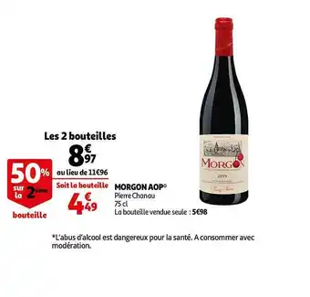 Auchan Direct Morgon Aop offre