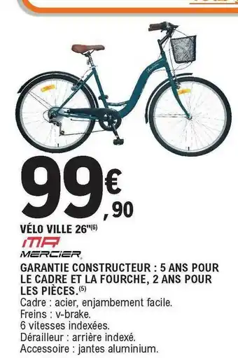 Vélo femme leclerc sale