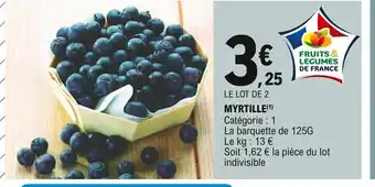 E.Leclerc Myrtille offre