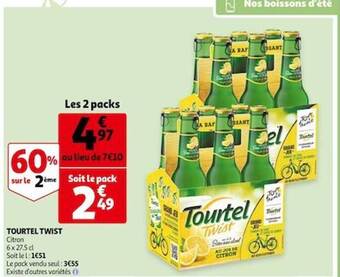 Auchan Tourtel Twist offre