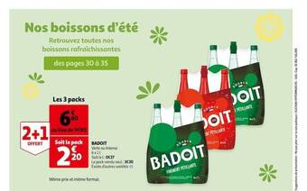 Auchan Badoit offre