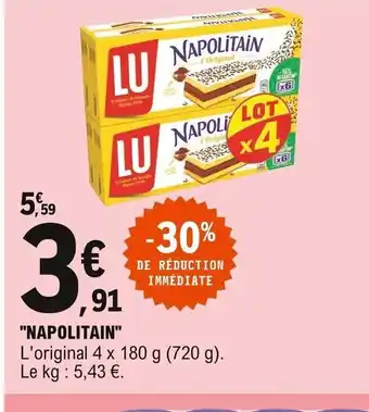 E.Leclerc Napolitain offre