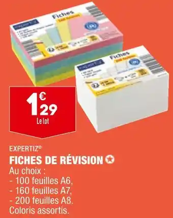 Expertiz fiches de révision