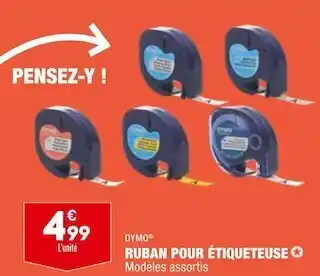 ALDI Dymo ruban pour étiqueteuse offre